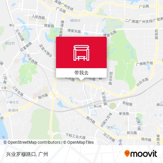 兴业罗穆路口地图