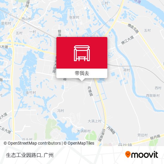 生态工业园路口地图