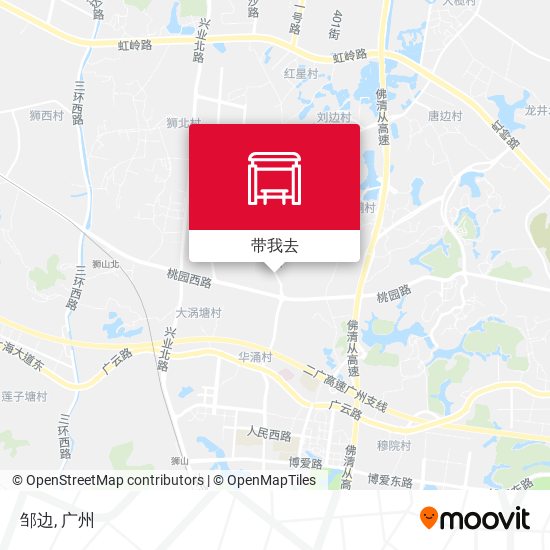 邹边地图