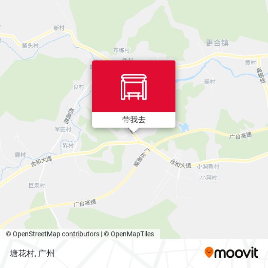 塘花村地图