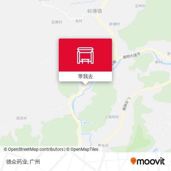 德众药业地图