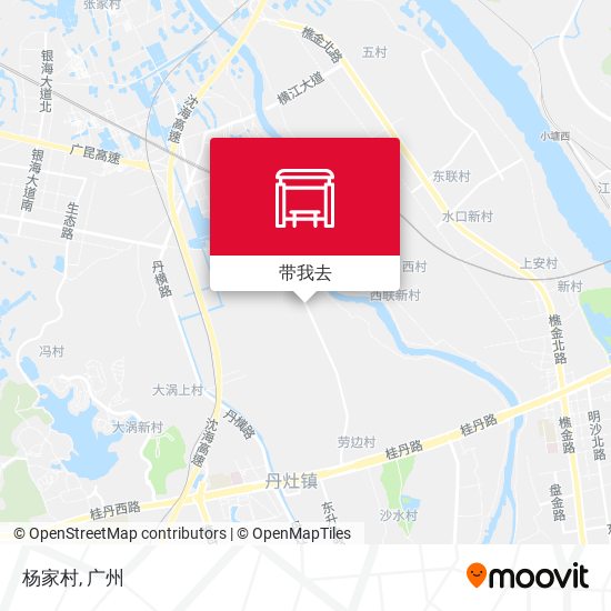 杨家村地图