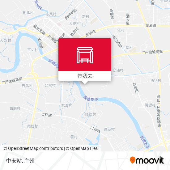 中安站地图