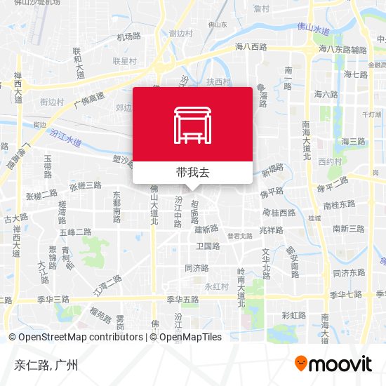 亲仁路地图