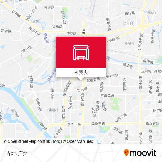 古灶地图