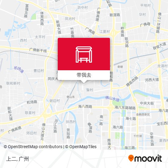 上二地图