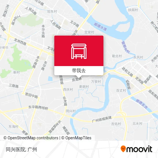 同兴医院地图