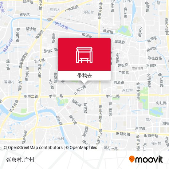弼唐村地图