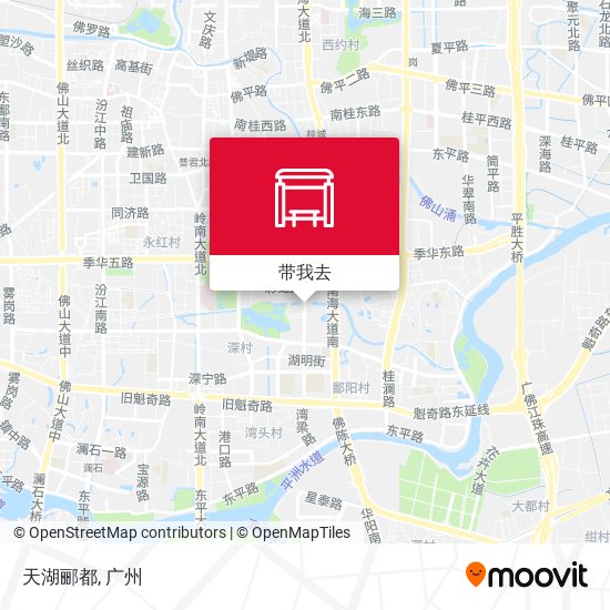 天湖郦都地图