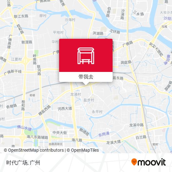 时代广场地图