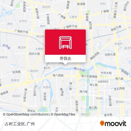 占村工业区地图