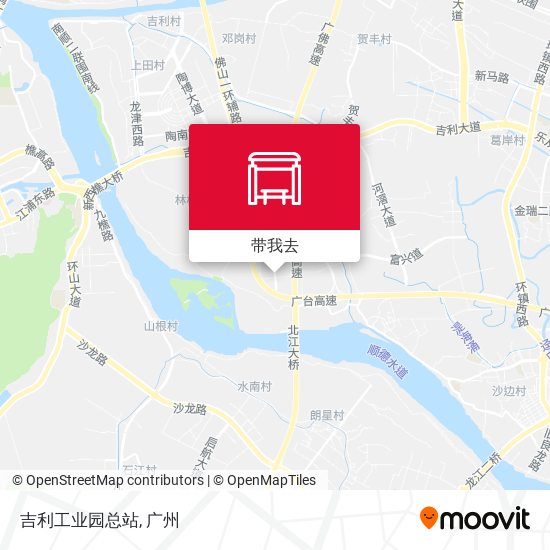 吉利工业园总站地图