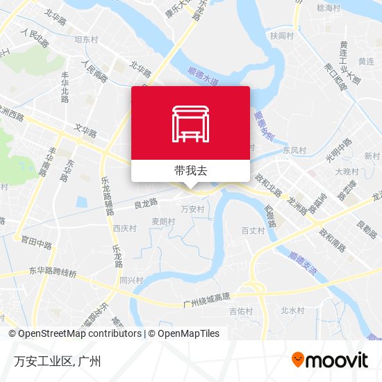 万安工业区地图