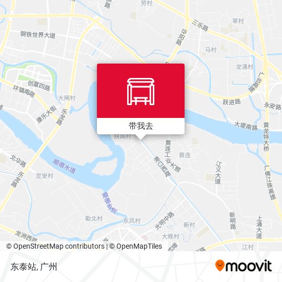 东泰站地图