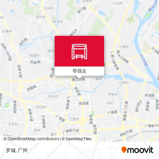 罗城地图