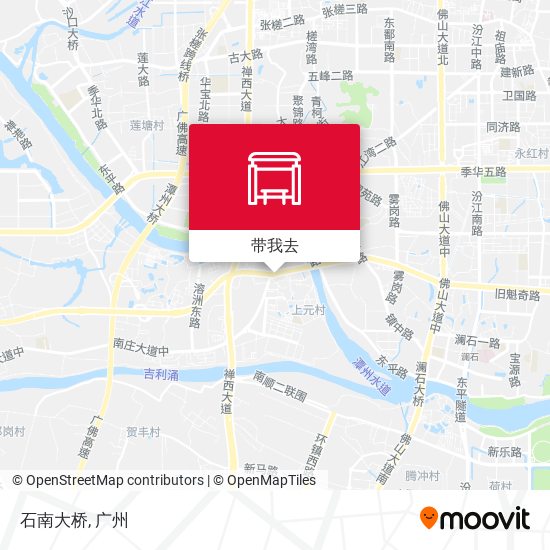 石南大桥地图
