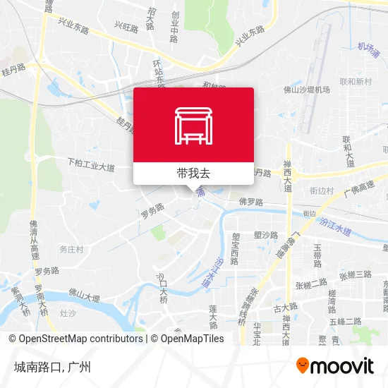 城南路口地图