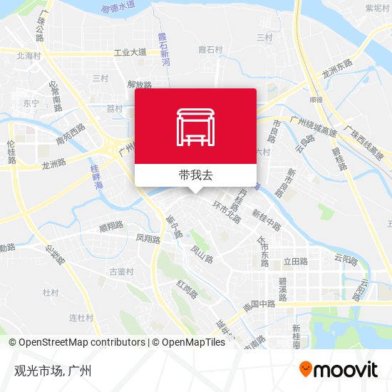 观光市场地图