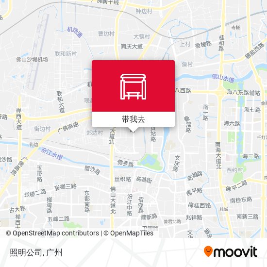 照明公司地图