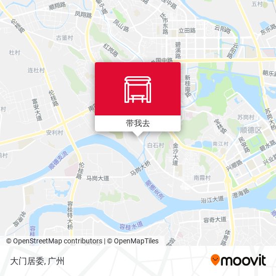 大门居委地图