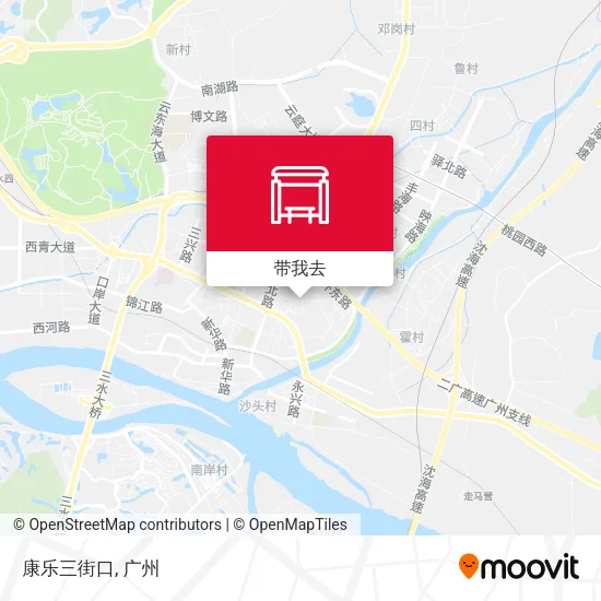 康乐三街口地图