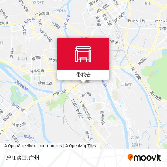 碧江路口地图