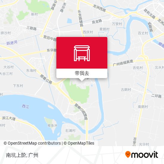 南坑上阶地图