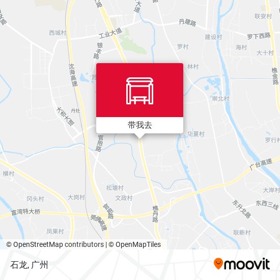 石龙地图