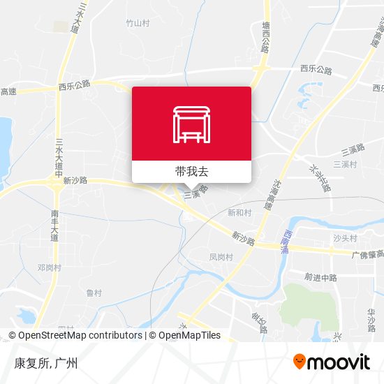 康复所地图