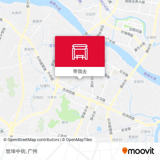 世埠中街地图