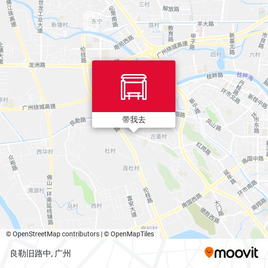 良勒旧路中地图