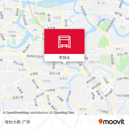 海怡大桥地图