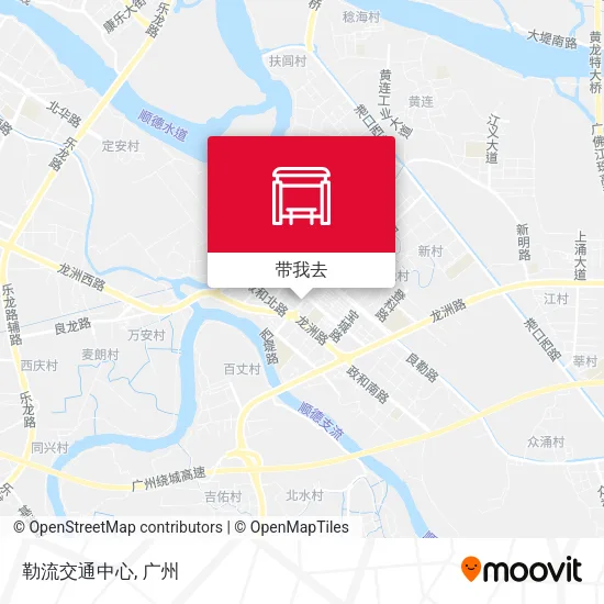 勒流交通中心地图