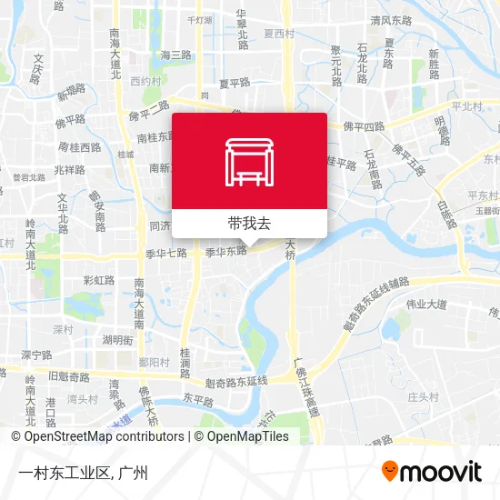 一村东工业区地图