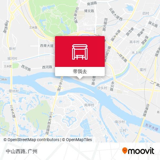 中山西路地图