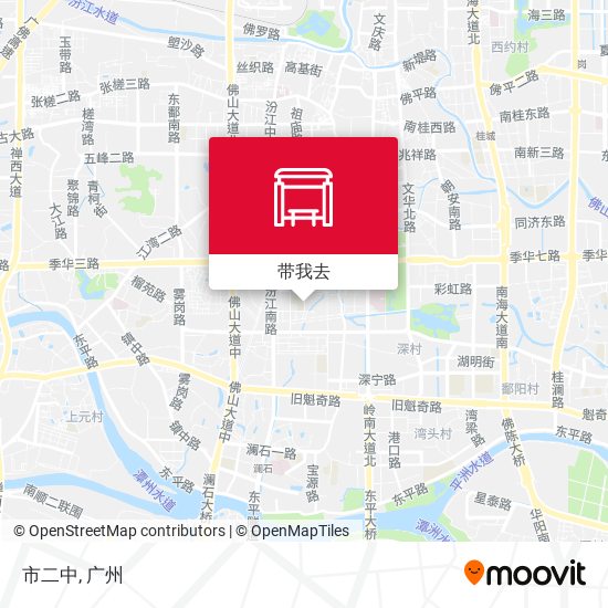 市二中地图