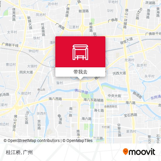 桂江桥地图