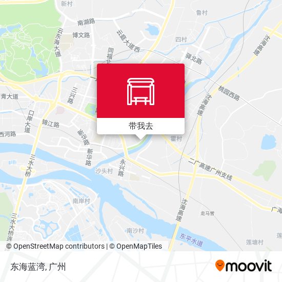 东海蓝湾地图