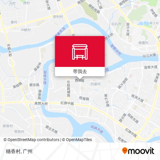 穗香村地图