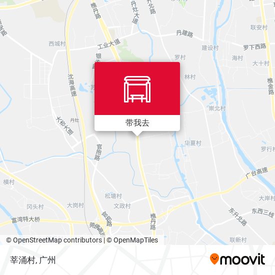 莘涌村地图