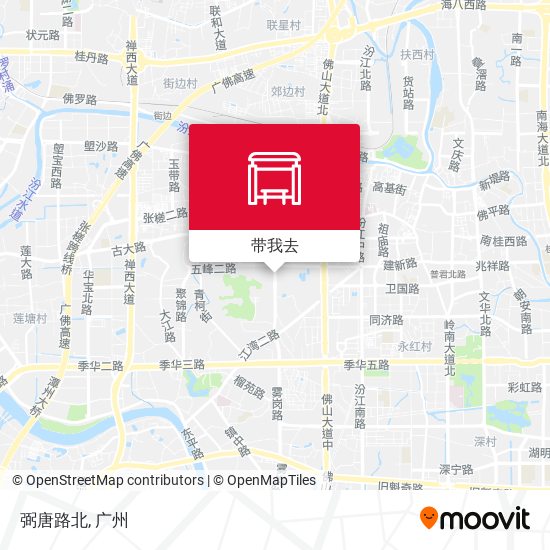 弼唐路北地图