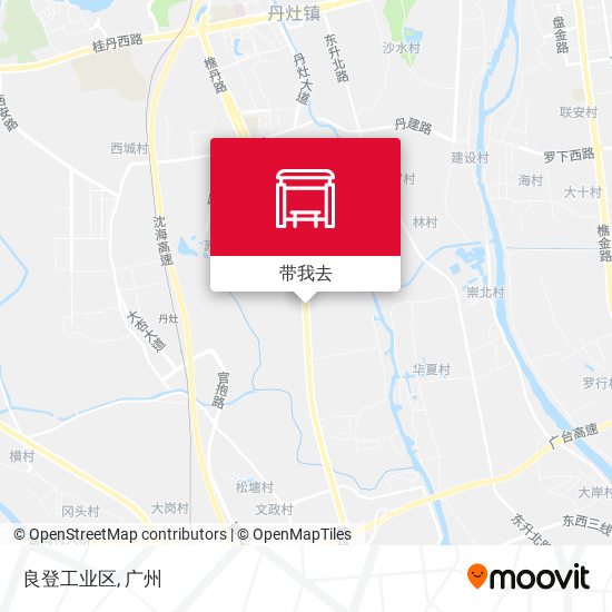 良登工业区地图