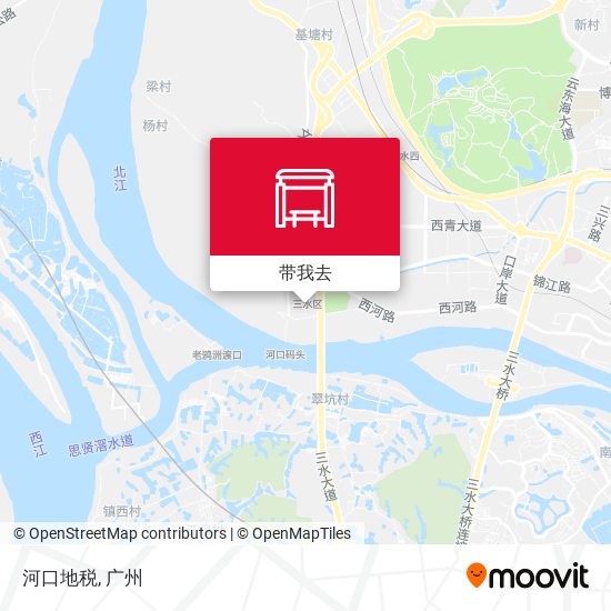河口地税地图