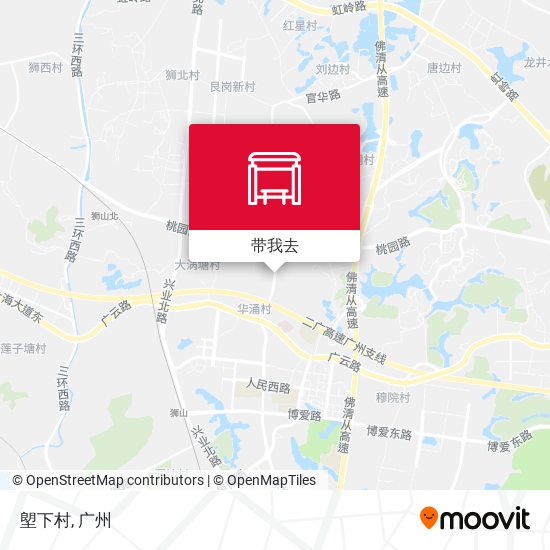 塱下村地图