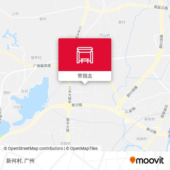 新何村地图