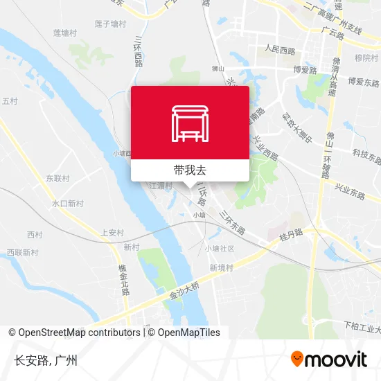 长安路地图