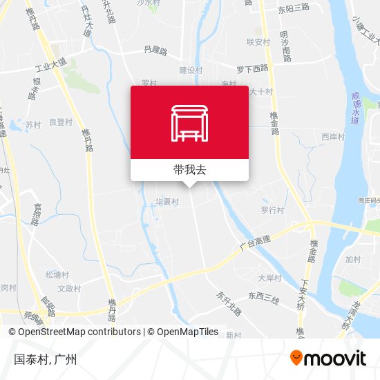 国泰村地图