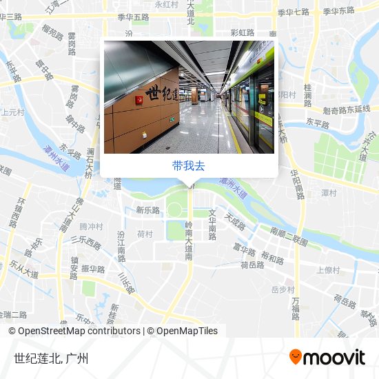 世纪莲北地图