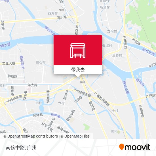 南傍中路地图