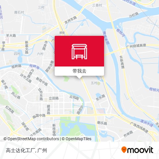 高士达化工厂地图